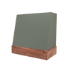 Angled With Wood band