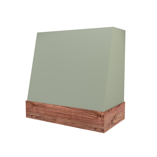 Angled With Wood band
