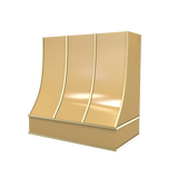 Sloped With Brass Strapping