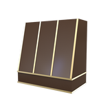 Angled With Brass Strapping