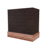 Box With Shiplap & Wood Band