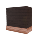 Box With Shiplap & Wood Band