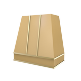 Tapered With Brass Strapping