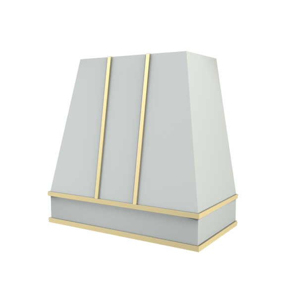 Tapered With Brass Strapping