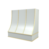 Sloped With Brass Strapping