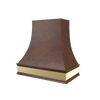 Curved With Brass Apron
