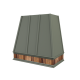 Tapered With Reclaimed Wood