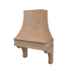 Curved With Corbels