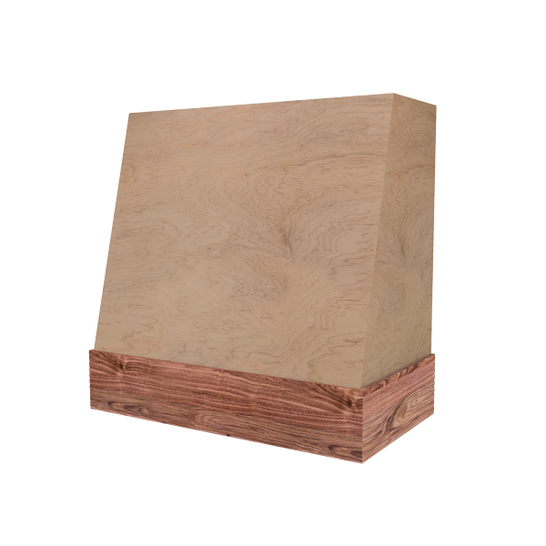 Angled With Wood band