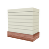 Box With Shiplap & Wood Band