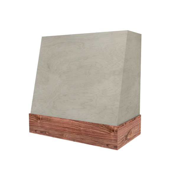 Angled With Wood band