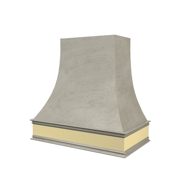Curved With Brass Apron