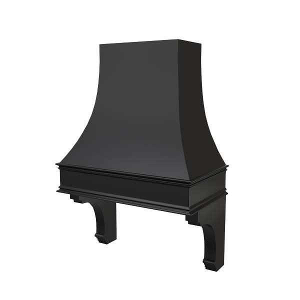 Curved With Corbels