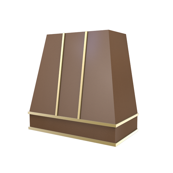 Tapered With Brass Strapping