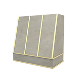 Angled With Brass Strapping