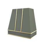 Tapered With Brass Strapping