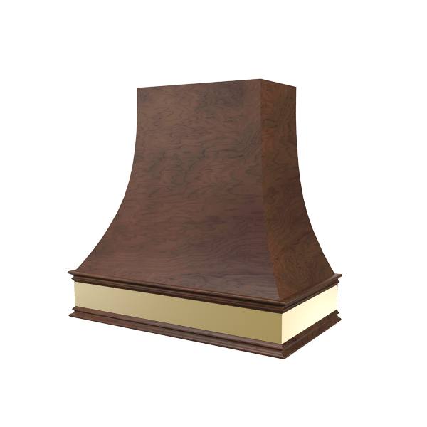 Curved With Brass Apron