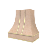 Curved With Brass Strapping