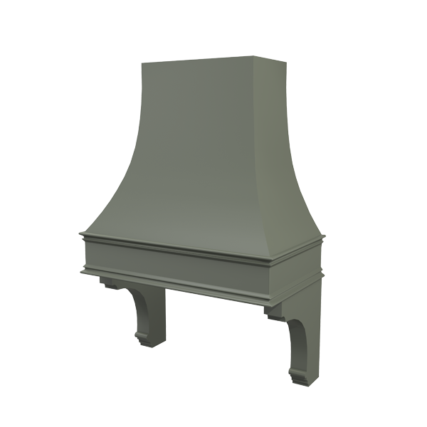 Curved With Corbels