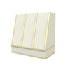 Angled With Brass Strapping