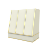 Angled With Brass Strapping