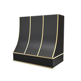 Sloped With Brass Strapping