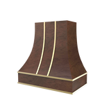 Curved With Brass Strapping