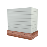 Box With Shiplap & Wood Band