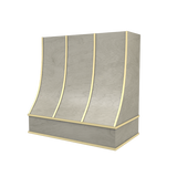 Sloped With Brass Strapping