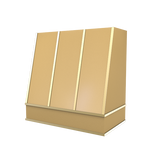 Angled With Brass Strapping