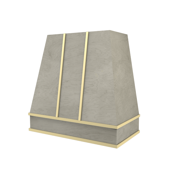 Tapered With Brass Strapping