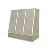 Angled With Brass Strapping