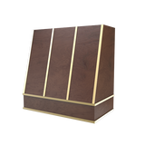 Angled With Brass Strapping