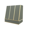 Angled With Brass Strapping