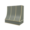 Sloped With Brass Strapping