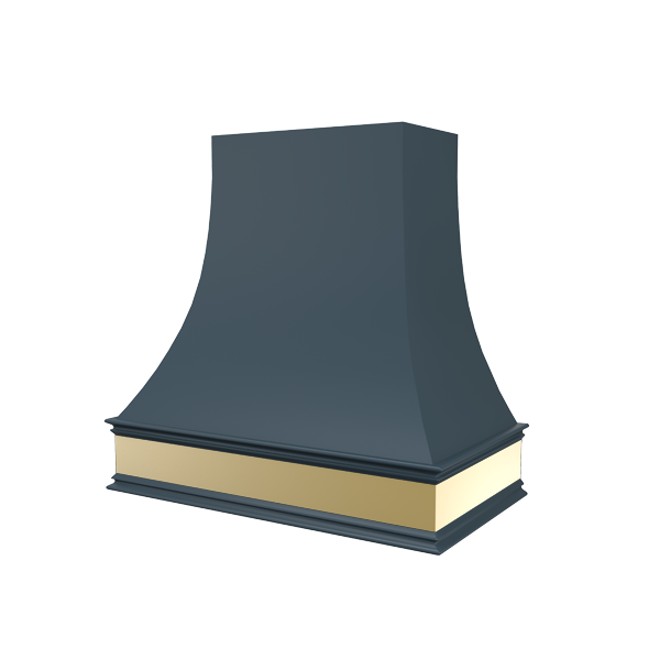 Curved With Brass Apron