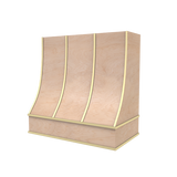 Sloped With Brass Strapping