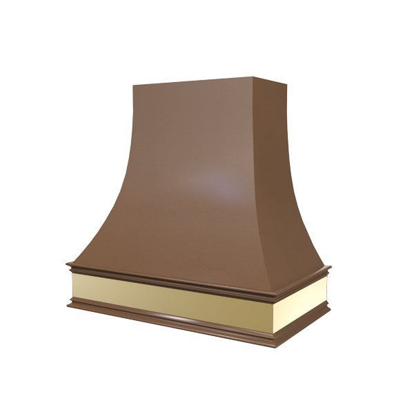 Curved With Brass Apron