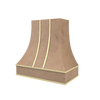 Curved With Brass Strapping