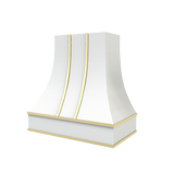 Curved With Brass Strapping