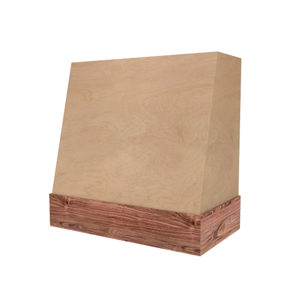 Angled With Wood band