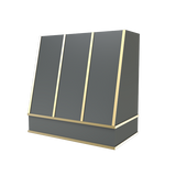 Angled With Brass Strapping