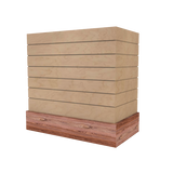 Box With Shiplap & Wood Band