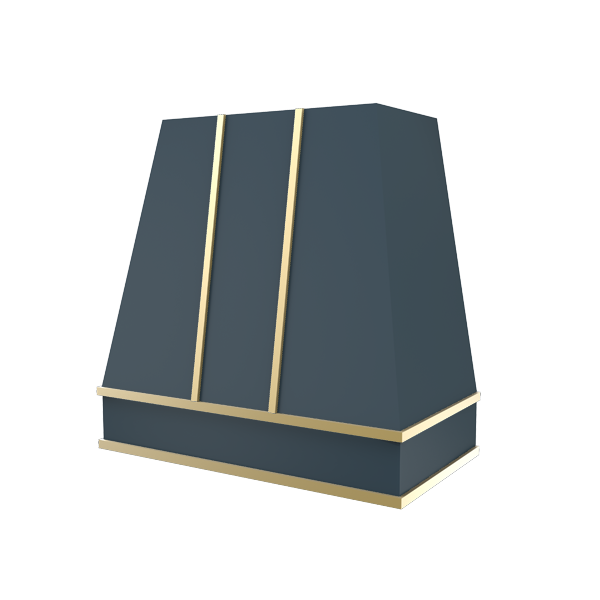 Tapered With Brass Strapping