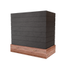 Box With Shiplap & Wood Band