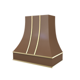 Curved With Brass Strapping