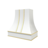 Curved With Brass Strapping