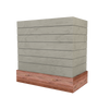 Box With Shiplap & Wood Band
