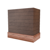 Box With Shiplap & Wood Band