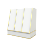 Angled With Brass Strapping